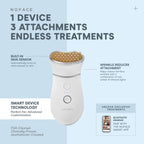 NuFACE Trinity+ LED and Wrinkle Reducer Attachment Set